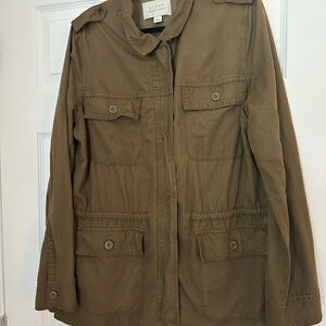 Hinge Women's Olive Utility Jacket